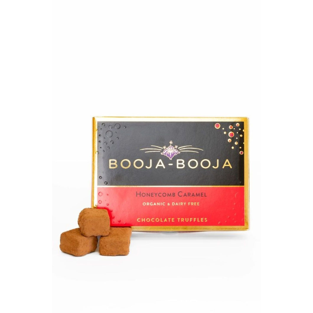 HONEYCOMB CARAMEL TRUFFLES, BOOJA BOOJA