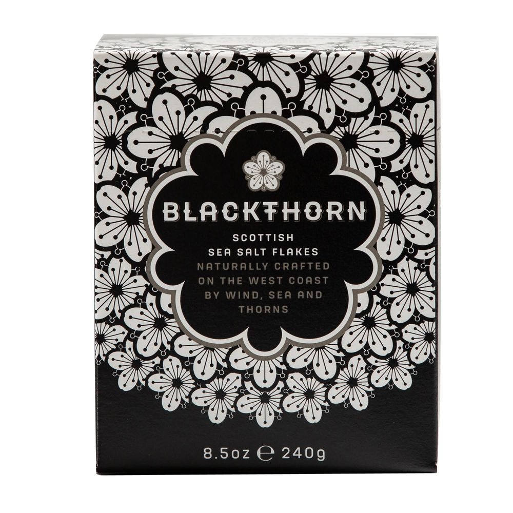 SCOTTISH SEA SALT FLAKES, BLACKTHORN SALT