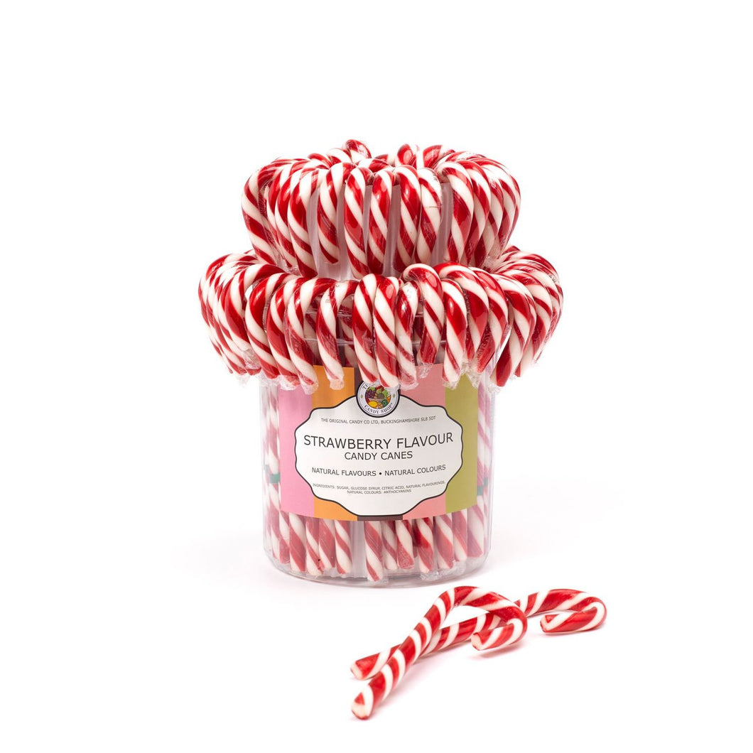 STRAWBERRY CANDY CANE, NATURAL CANDY CO.