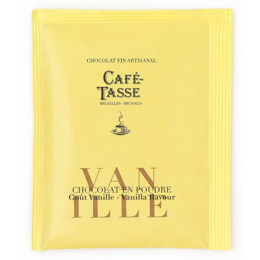VANILLA HOT CHOCOLATE SACHETS, CAFE TASSE