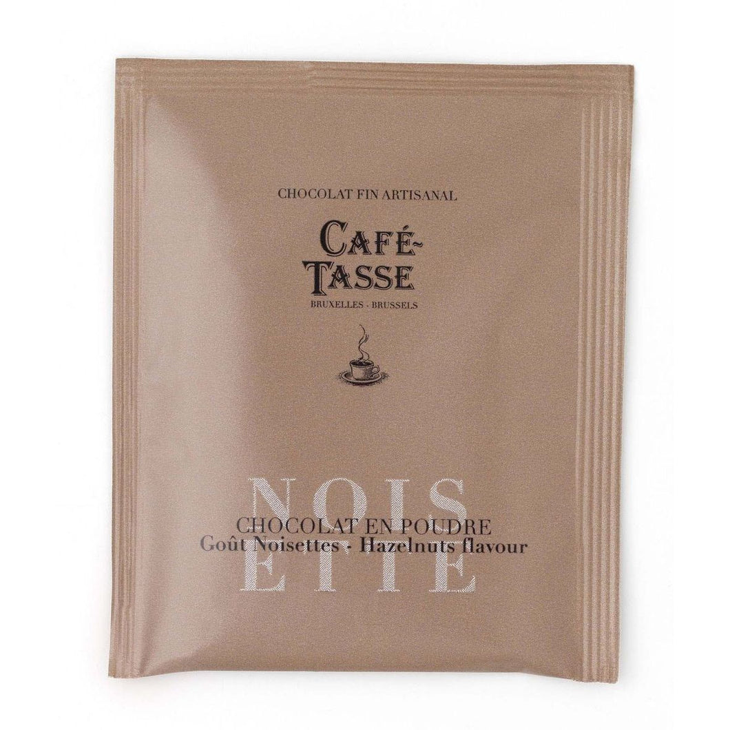 HAZELNUT HOT CHOCOLATE SACHETS, CAFE TASSE