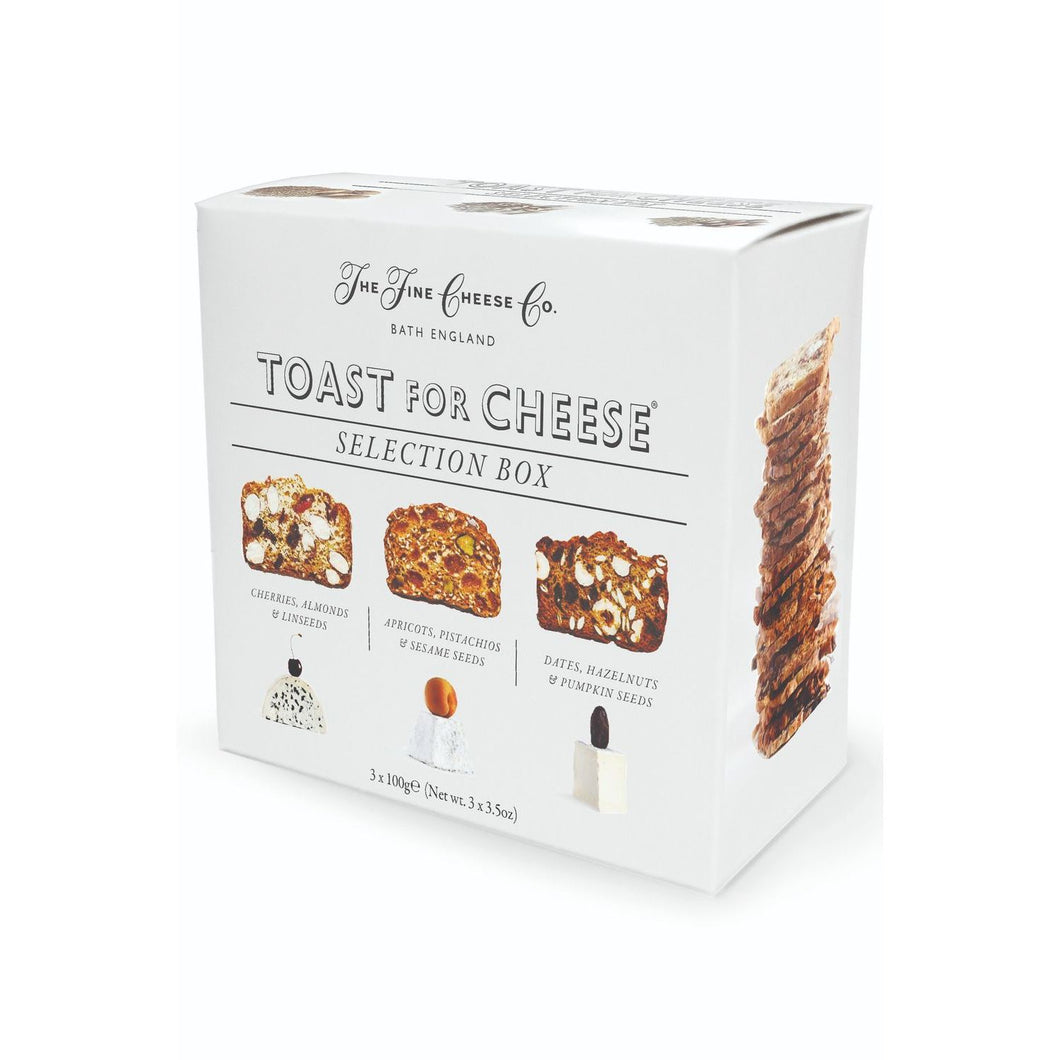 TOAST FOR CHEESE SELECTION BOX, THE FINE CHEESE CO