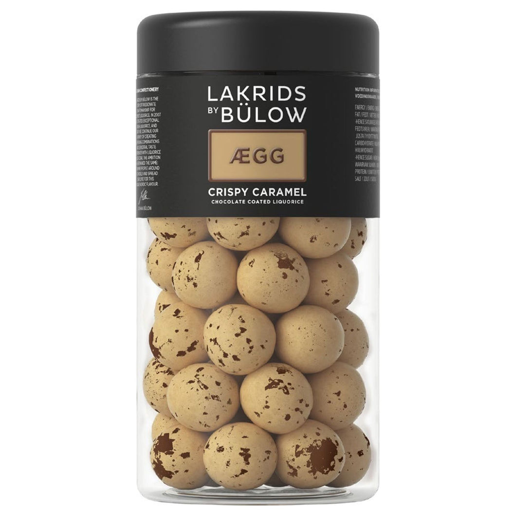 AEGG CRISPY CARAMEL LICORICE - LARGE, LAKRIDS BY BULOW