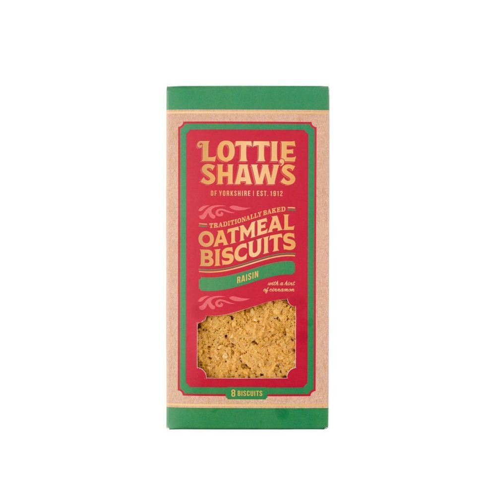 OATMEAL RAISIN BISCUITS, LOTTIE SHAW