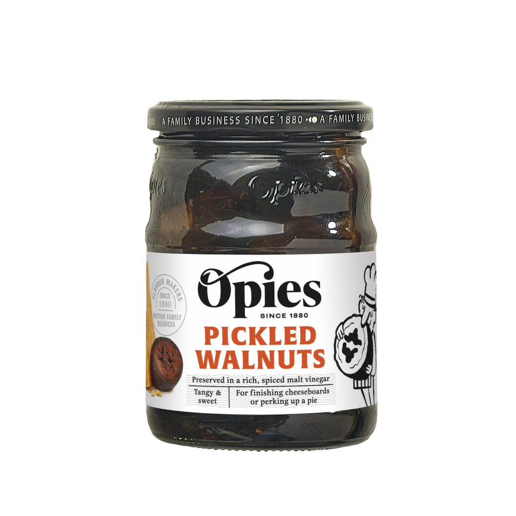 PICKLED WALNUTS IN VINEGAR, OPIES