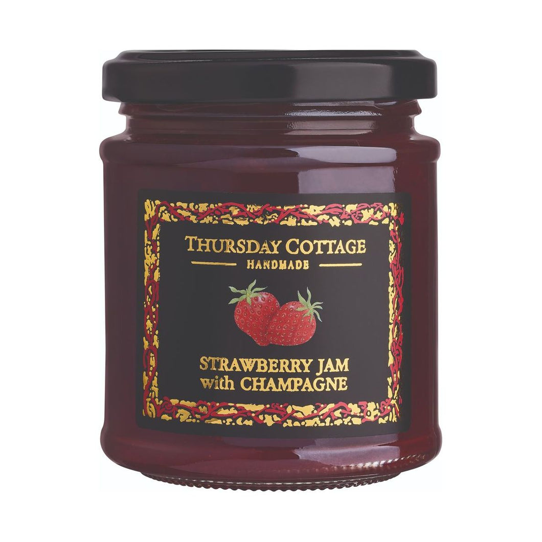 STRAWBERRY JAM WITH CHAMPAGNE, THURSDAY COTTAGE