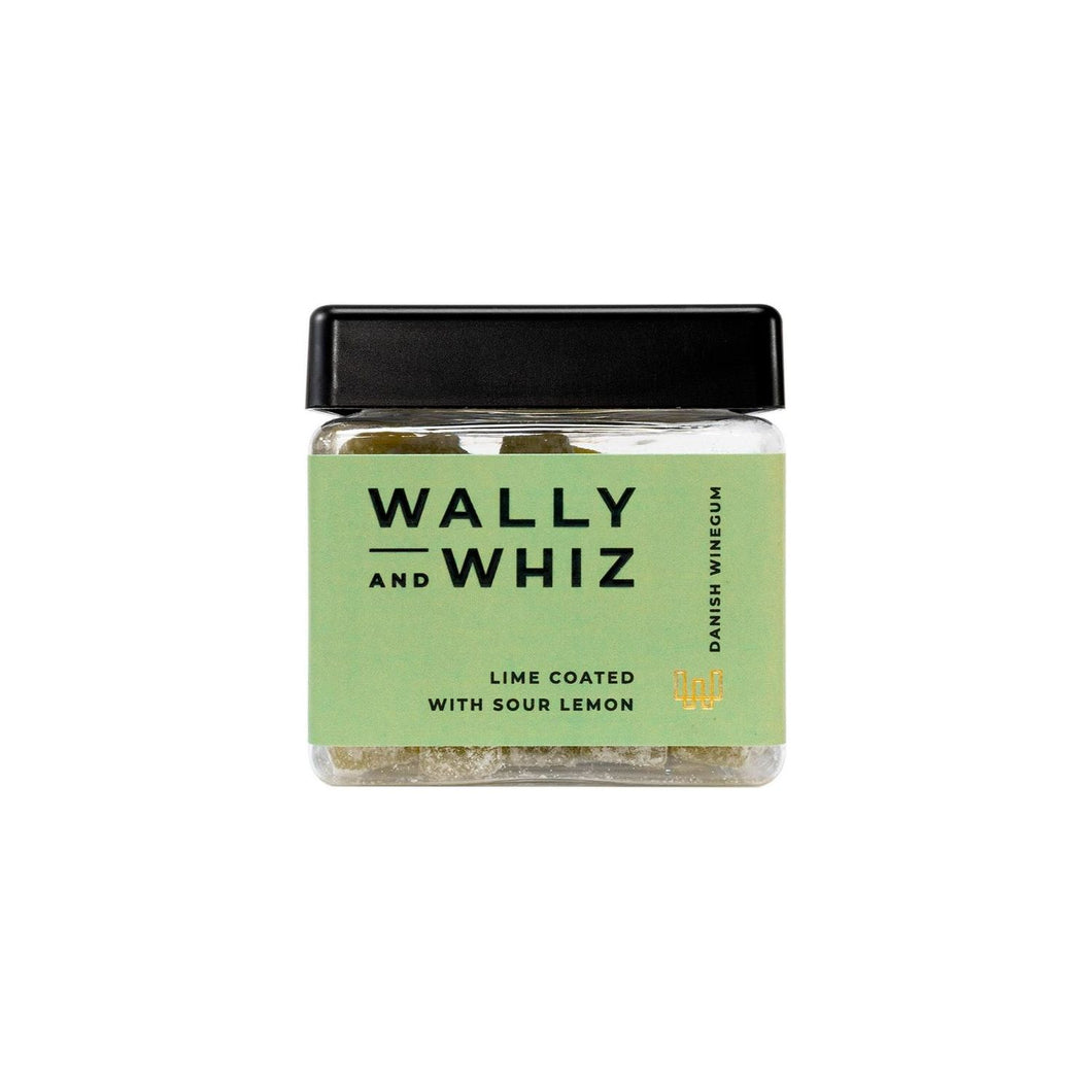 LIME WINE GUMS WITH LEMON DUST, WALLY & WHIZ