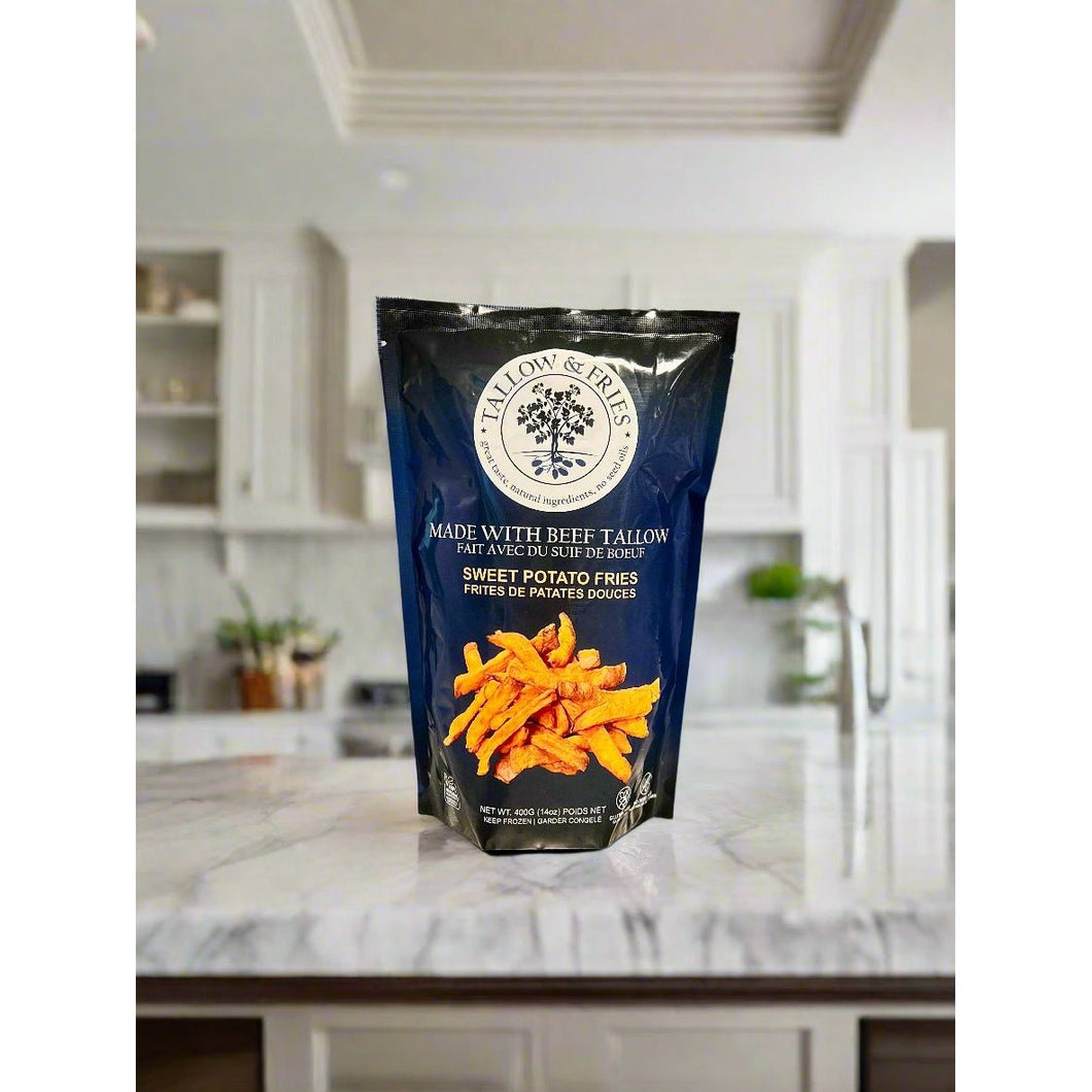 SWEET POTATO FRIES, TALLOW & FRIES