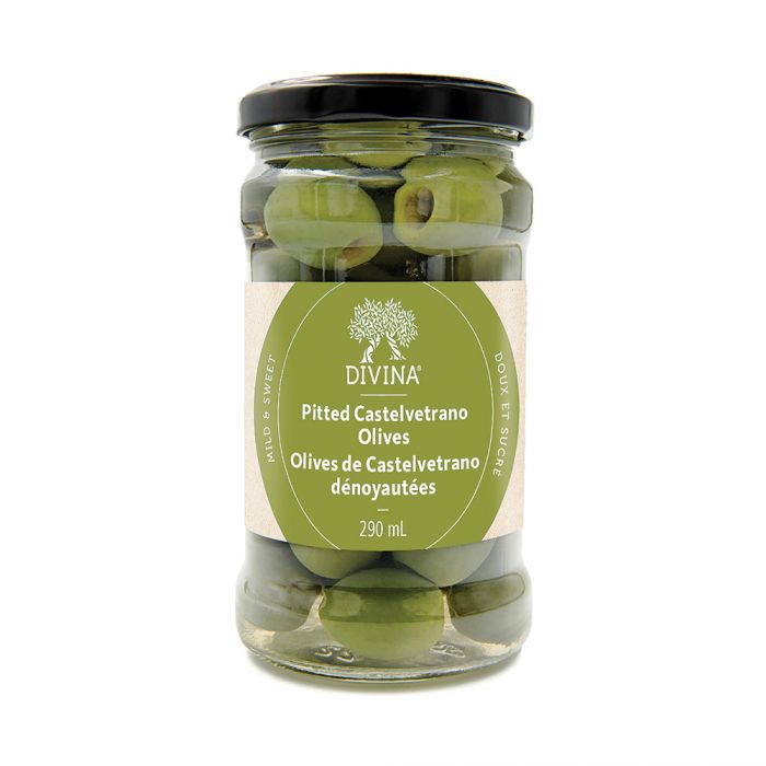 CASTELVETRANO OLIVES (PITTED), DIVINA