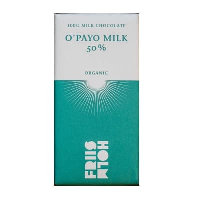 O'PAYO MILK CHOCOLATE 50%, FRIIS HOLM, COPENHAGEN DENMARK