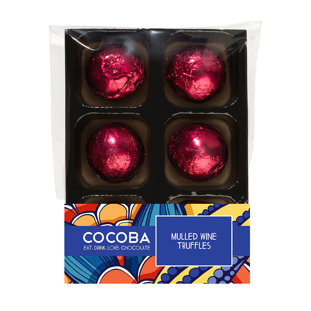 MULLED WINE CHOCOLATE TRUFFLES, COCOBA