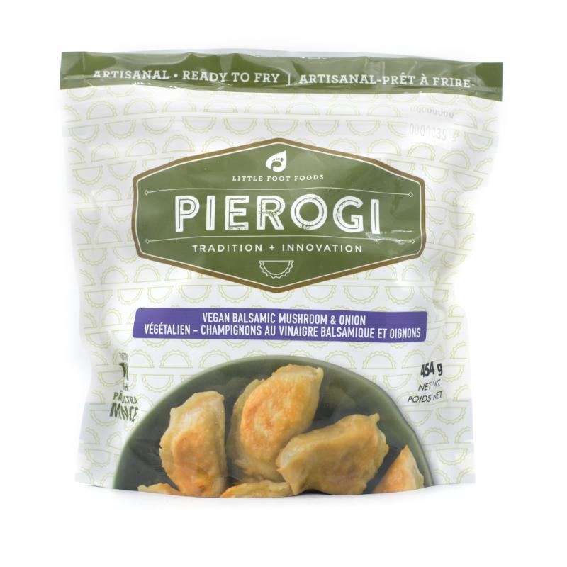PIEROGI, VEGAN BALSAMIC MUSHROOM & ONION, LITTLE FOOT FOODS