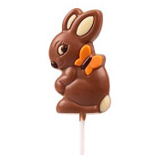 CHOCOLATE EASTER LOLLIPOP - BUNNY & BUTTERFLY, ICKX