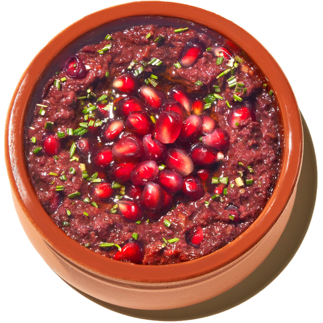 POMEGRANATE OLIVE TAPENADE, THE POET KITCHEN