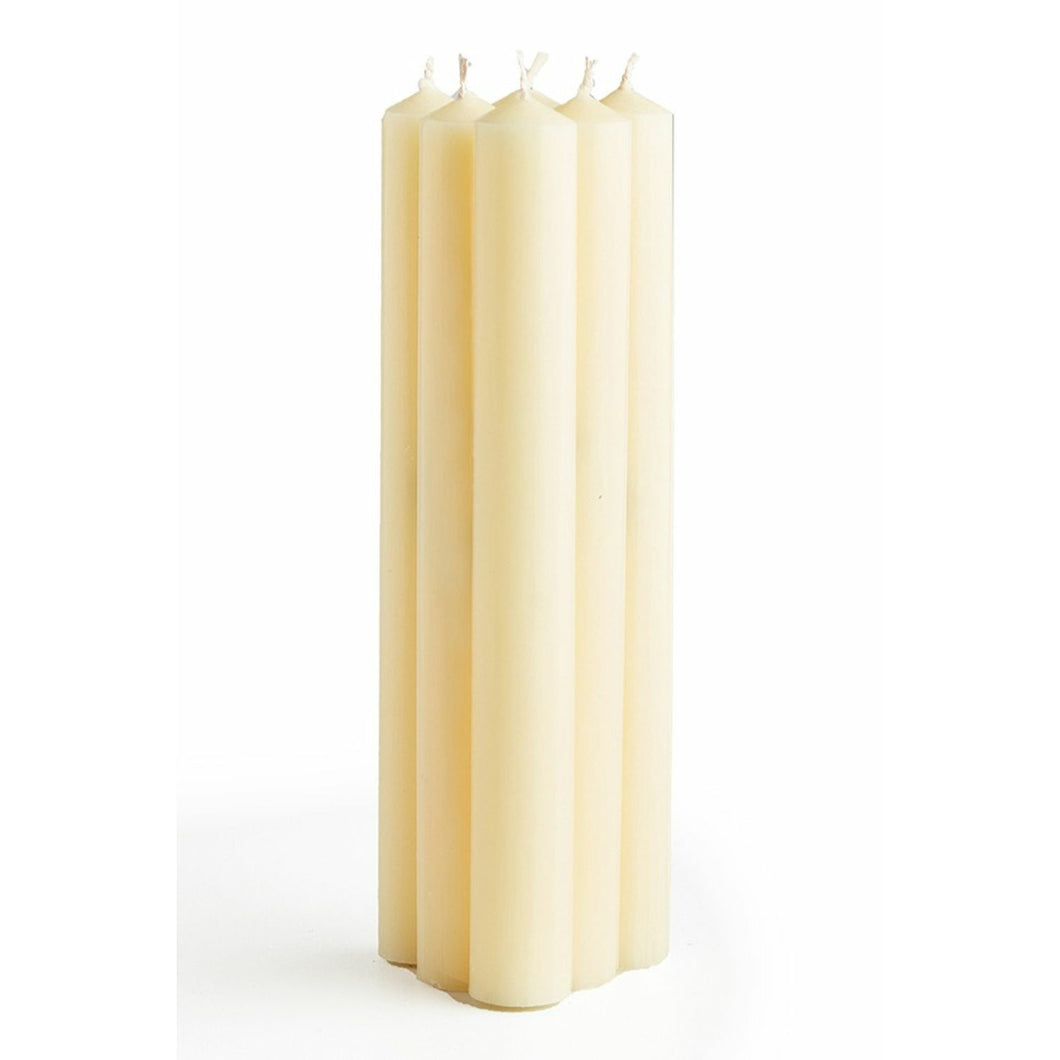 TAPER CANDLES - IVORY, ST. EVAL