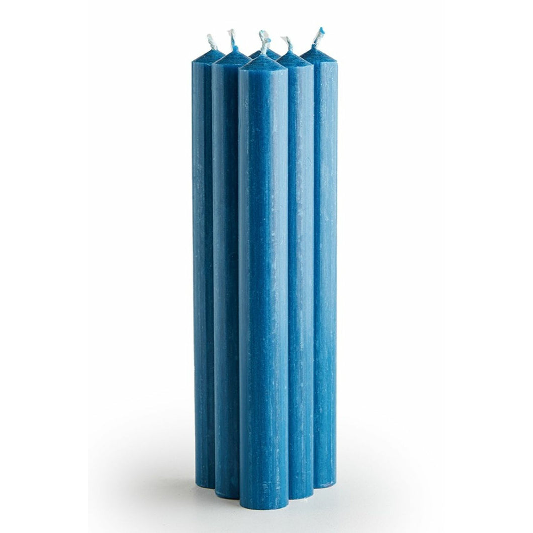 TAPER CANDLES - BLUE, ST. EVAL