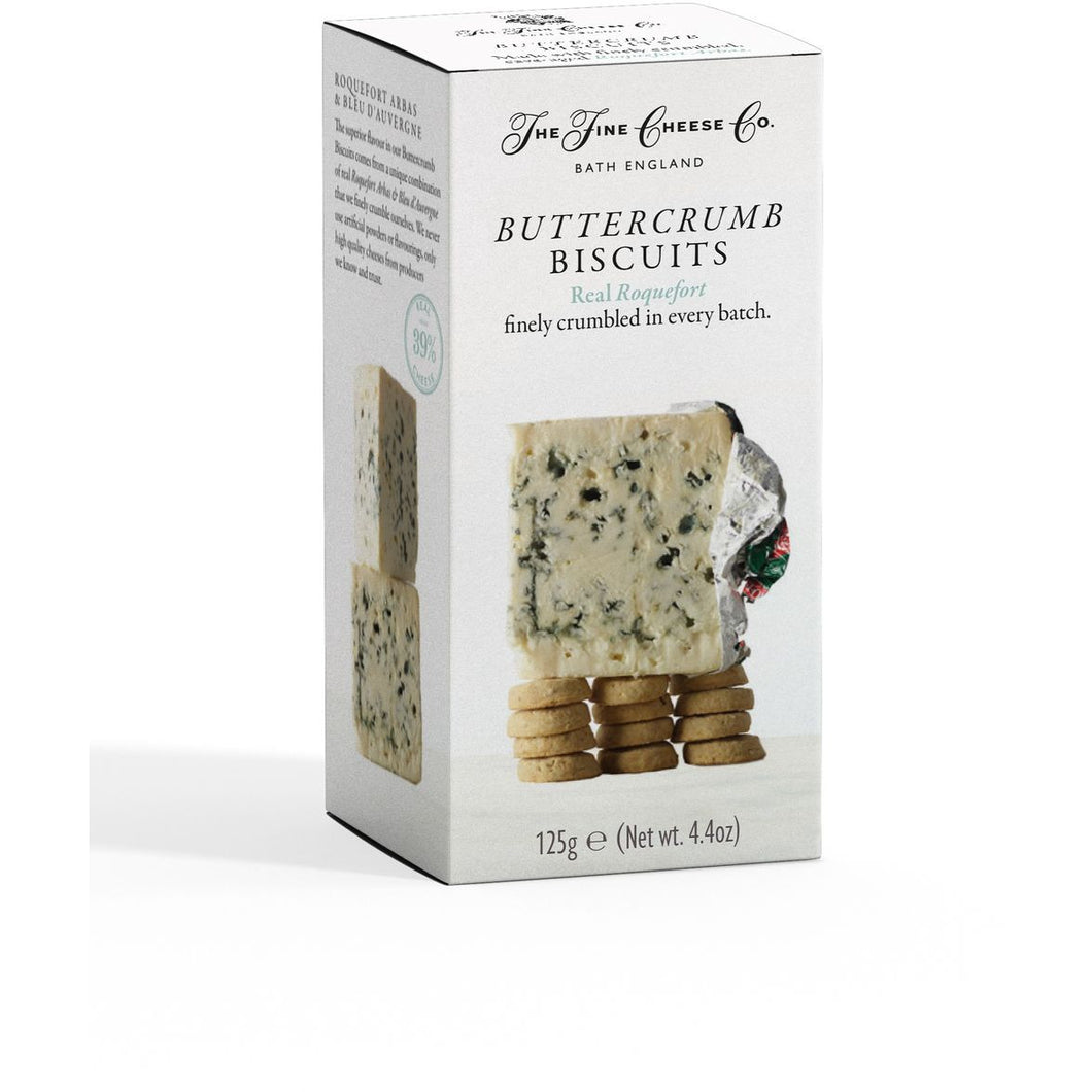 ROQUEFORT BUTTERCRUMB BISCUITS, THE FINE CHEESE CO