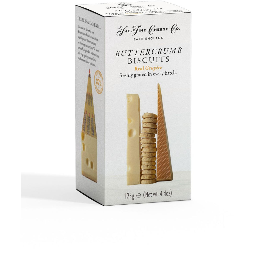 GRUYERE BUTTERCRUMB BISCUITS, THE FINE CHEESE CO