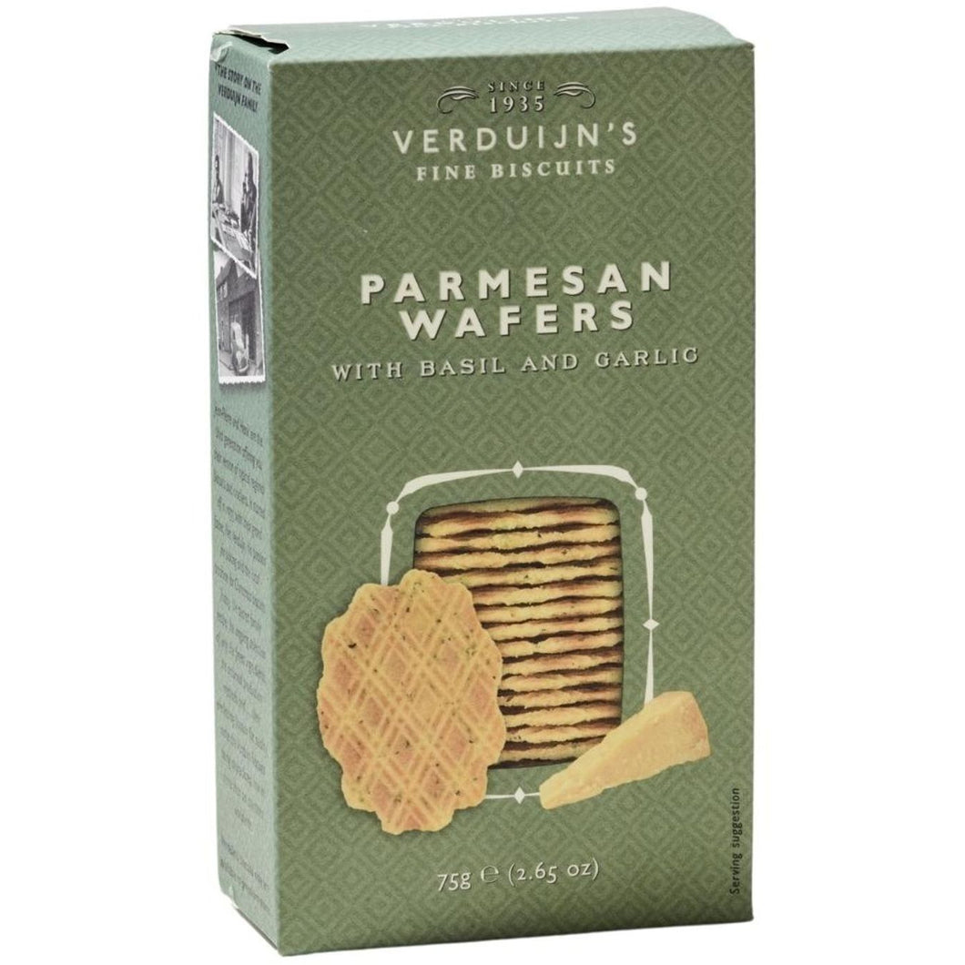 PARMESAN WAFERS WITH BASIL AND GARLIC, VERDUIJNS