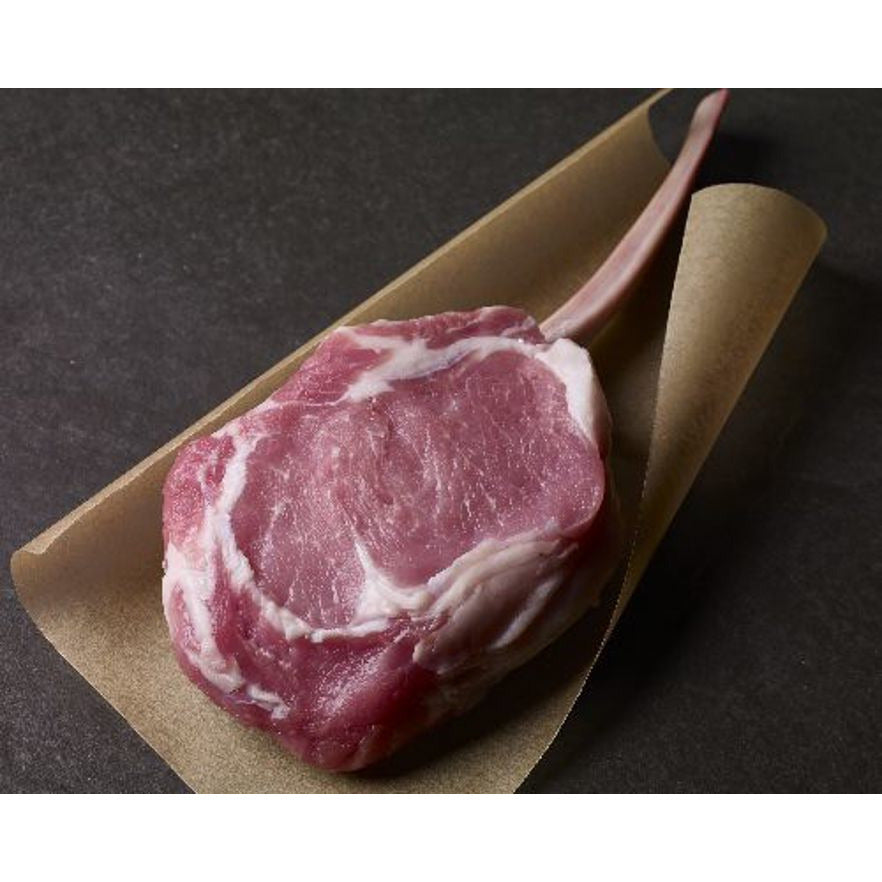 VEAL CHOP, FRENCHED, ONTARIO BEEF