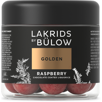 GOLDEN RASPBERRY LIQUORICE, LAKRIDS BY BULOW